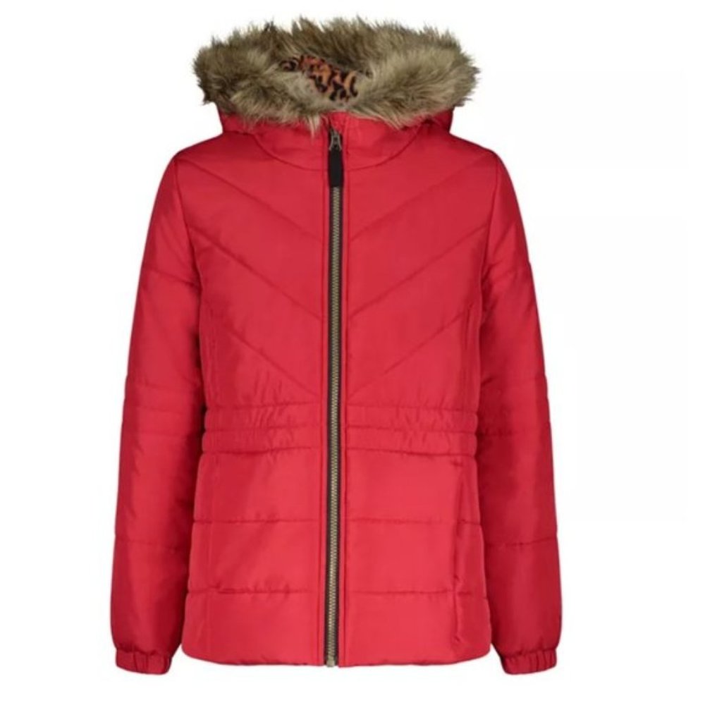 Weathertamer Heavy Weight Red Jacket Girls Size 10-12